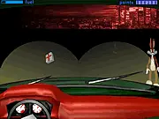 Driving Home at Easter free online arcade driving game avoiding bunnies | PlayArcadeHub