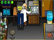 Foreign Creature online game, bloodthirsty alien, horror point-and-click game