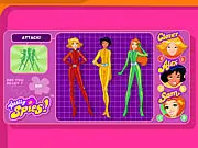 Totally Spies Fashion Mission free online dress-up and spy game