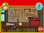 Play Tool Shed Tidy-Up online free puzzle game. Help Bob organize his shed by dragging and dropping tools into the correct spots.