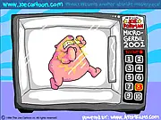 Micro-Gerbil 2001 online action game screenshot, retro arcade shooter, blasting a gerbil enemy