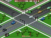 Traffic Command game, traffic controller, red light green light