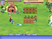 Farm Craft 2 free online game, farm management simulation, planting crops and gathering items on PlayArcadeHub