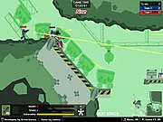 Armor Mayhem free online sci-fi shooter game with power armor and energy crystals
