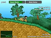 Cycle Scramble free racing game on PlayArcadeHub, wacky characters racing bikes, online arcade championship