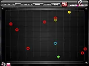 Ring Hitter online game thumbnail, free arcade game, collecting green stars with blue ring, power-up game, PlayArcadeHub