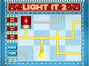 Play Light it 2 free online game on PlayArcadeHub – Connect the circuit puzzle