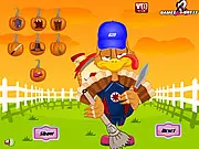 Play Turkey Dress Up free online game, styling a turkey with different outfits and accessories for a Thanksgiving party.