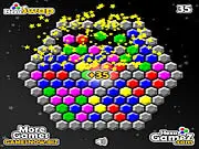 Play Hexa Swap free online puzzle game with a hexagonal grid, matching three or more colors
