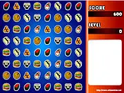 Milk and Coffee Match Nom-Noms free online game, cute match 3 puzzle, feed the cat game on PlayArcadeHub