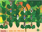 Free online game Zoo Buddies memory puzzle showing cute cartoon animals like monkeys and elephants