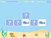 Play Under The Sea Memory Game free online - find matching pairs of sea creatures