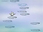 Play Jump! Angel free online game; addictive vertical jumping arcade game; high score mobile style game for free
