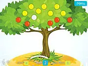 Fruit Shake free online arcade game harvest ripe red fruit on desert island