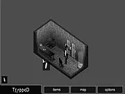 Play Trapped Part 2 The Dark free online escape game, point and click adventure in a dark room