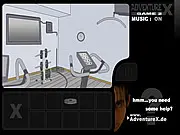 AdventureX 2 online escape game, play free trapped house puzzle, point-and-click adventure