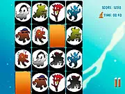 Plasmatch free online memory game, matching pairs of amoeba cards, microscopic life cards on game board, PlayArcadeHub