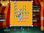 Clowns Around free online strategic matching puzzle game