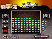 Play Rox free online gem stacking puzzle game with field rotation on PlayArcadeHub