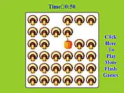 Thanksgiving Day Matching Game free online, festive memory game with turkey and pie cards on PlayArcadeHub