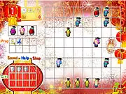 Screenshot of Firecracker Match online puzzle game showing colorful firecrackers ready to explode and match.