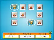 Jolly Match free online speed puzzle game, memory tile matching, fast paced three rounds, PlayArcadeHub