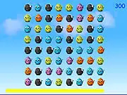 Birdy Match game screen showing a grid of colorful bird tiles ready to be matched, fast-paced free online puzzle game
