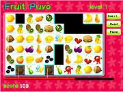 Fruit Puyo free online matching puzzle game, cool combos, exciting fruit match game, PlayArcadeHub