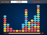Stone Match free online game: click and remove groups of same-colored stones in this time-limited puzzle on PlayArcadeHub