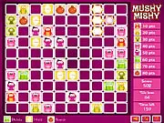 Mushy Mishy free online sliding match puzzle game using arrow keys