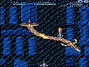 Play Nostradamus free online arcade spaceship shooter game with weapon upgrades on PlayArcadeHub