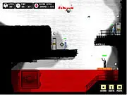 Play Above Hell free online shooter, float on enemy blood to exit the cavern, upgrade weapon stats