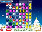 Play Christmas Match 3 online free, holiday puzzle game, 90 second festive matching game