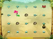 Play Turti Trop free online puzzle game; directing turtles on a path to collect eggs; action-packed strategy game screenshot