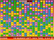 Collapse 400 Free Online Puzzle Game Block Clearing Same Color Blocks Strategy
