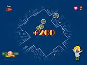 Play Johnny Catch Snow Flakes free online puzzle game, memory game, click snow flakes in order, free game on PlayArcadeHub