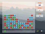Kollapse free online block puzzle game screenshot, removing three connected blocks of the same color, strategic collapsing game on PlayArcadeHub