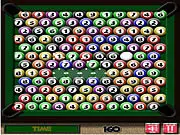 9 Ball Connect free online puzzle game, numerical chain connection, billiard ball logic game, PlayArcadeHub