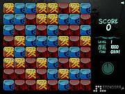Rockem Blocks! free match 3 puzzle online game: swap adjacent blocks to match three or more colors on PlayArcadeHub