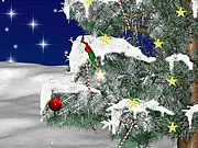Merlin's Christmas free online puzzle game holiday star