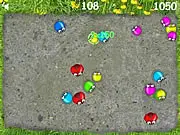 Six Bugs free online puzzle game fast-paced color matching bugs