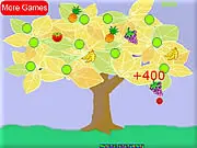 Screenshot of Frutonoid free online arcade game showing paddle, bouncing ball, and destructible blocks