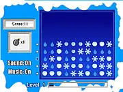 Weather Patterns free online puzzle game, matching weather symbols, stacking block game on PlayArcadeHub