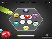 Play Symbol6 Online free reaction game, matching hexagon symbols with fast-incoming shapes