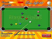 Blast Billiards Gold free online explosive snooker puzzle game