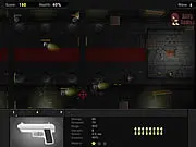 SEAL 85 top-down shooting game free online, defend position against waves of enemies, upgrade weapons