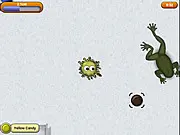 Play Tasty Planet: DinoTime free online game where you grow by eating objects and dinosaurs on PlayArcadeHub