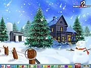 Christmas Hidden Numbers free online hidden object and number finding puzzle game on PlayArcadeHub