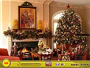 Play Christmas Tree Treasure Hunt free online hidden object game with holiday items