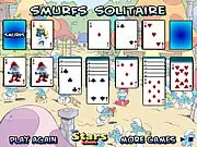 Smurfs Solitaire free card game online play at PlayArcadeHub